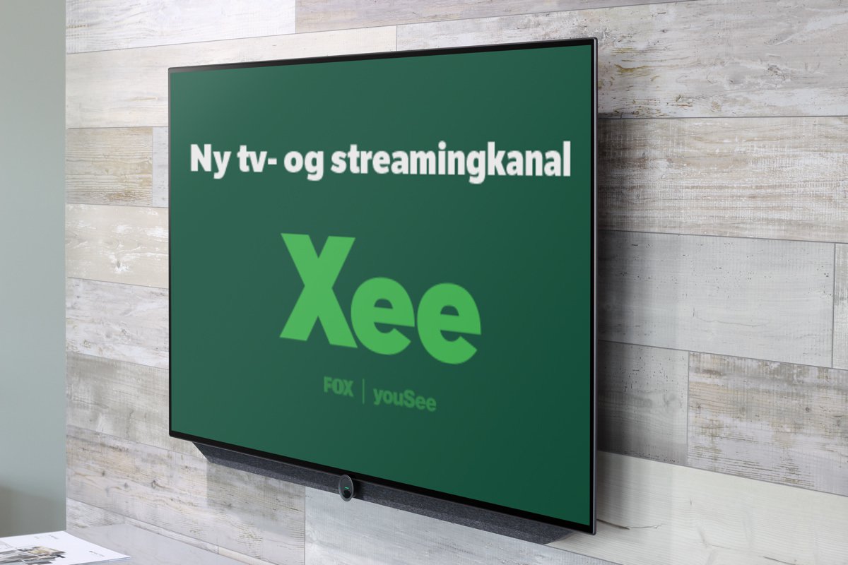 Åre tæppe Ved navn Xee-kanalen åbner i grundpakken hos YouSee – HL-Net